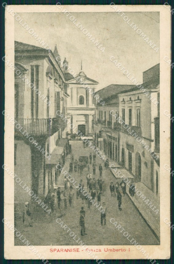 Caserta Sparanise cartolina QZ3445 – fronte