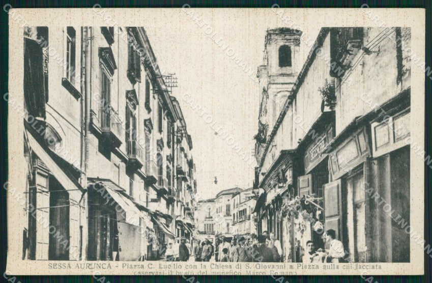 Caserta Sessa Aurunca cartolina QZ3451 – fronte