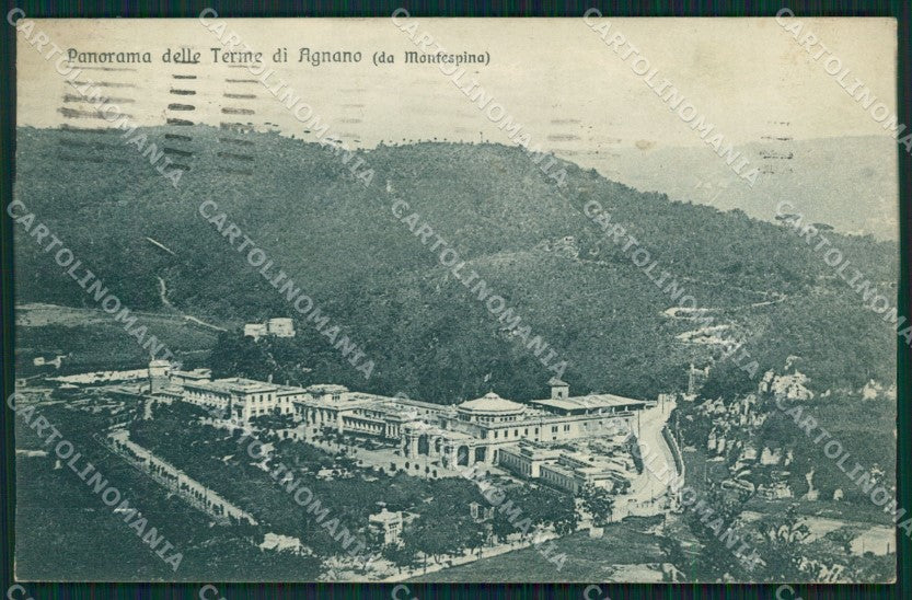 Napoli Agnano SCOLLATA cartolina QZ3465 – fronte
