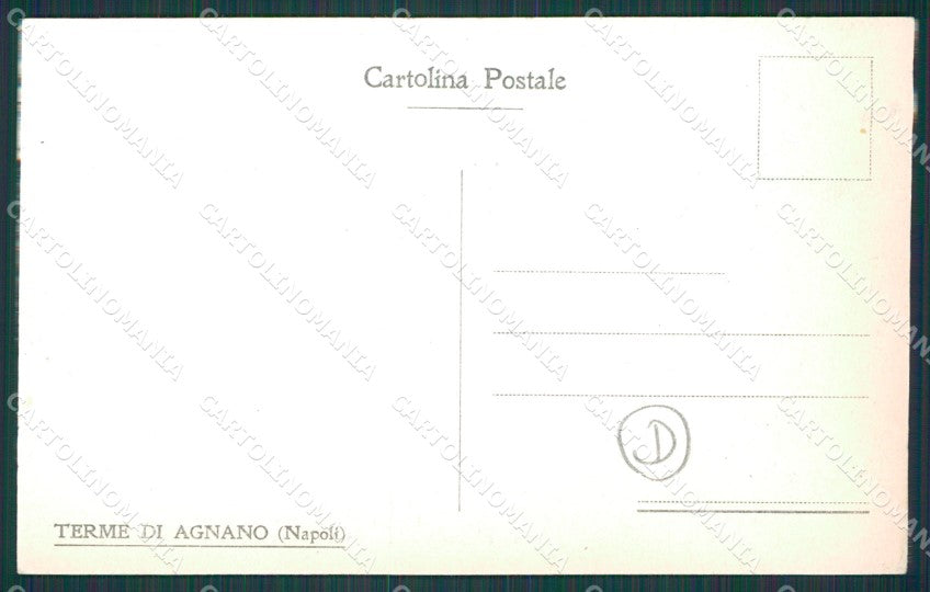 Napoli Agnano cartolina QZ3471 – retro