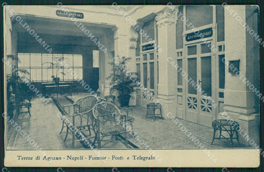 Napoli Agnano PIEGA cartolina QZ3472 – fronte