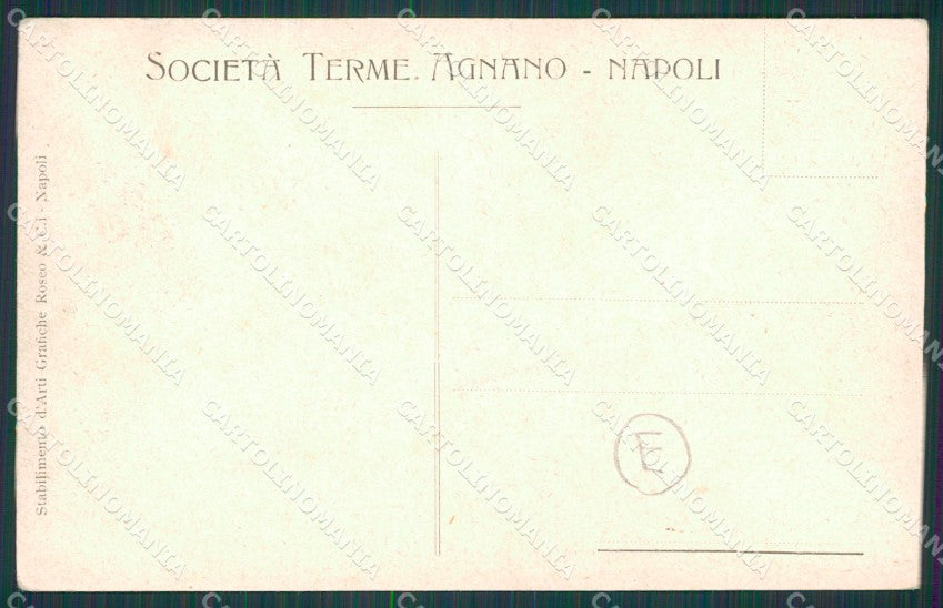 Napoli Agnano PIEGA cartolina QZ3472 – retro