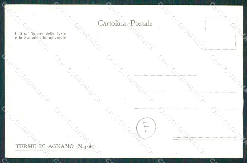 Napoli Agnano cartolina QZ3474 – retro