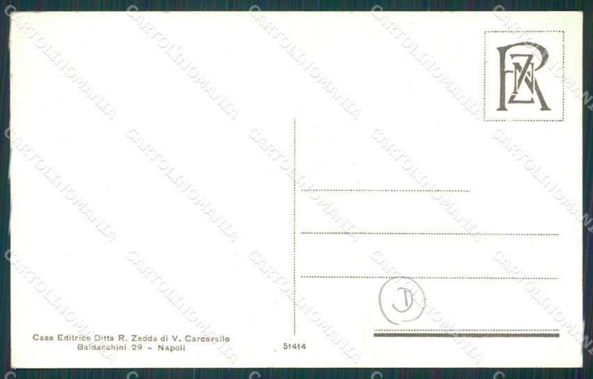 Napoli Bagnoli cartolina QZ3486 – retro