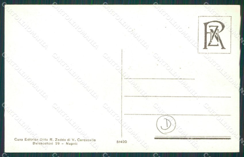 Napoli Bagnoli cartolina QZ3487 – retro