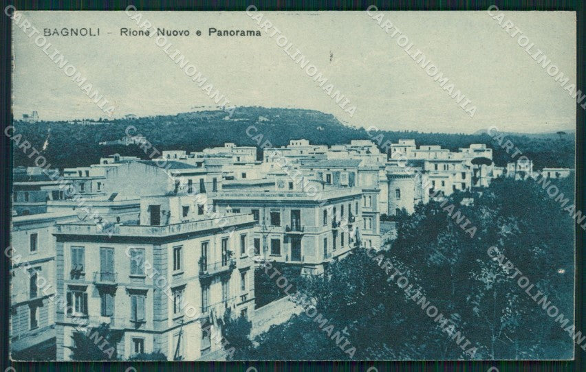 Napoli Bagnoli cartolina QZ3488 – fronte