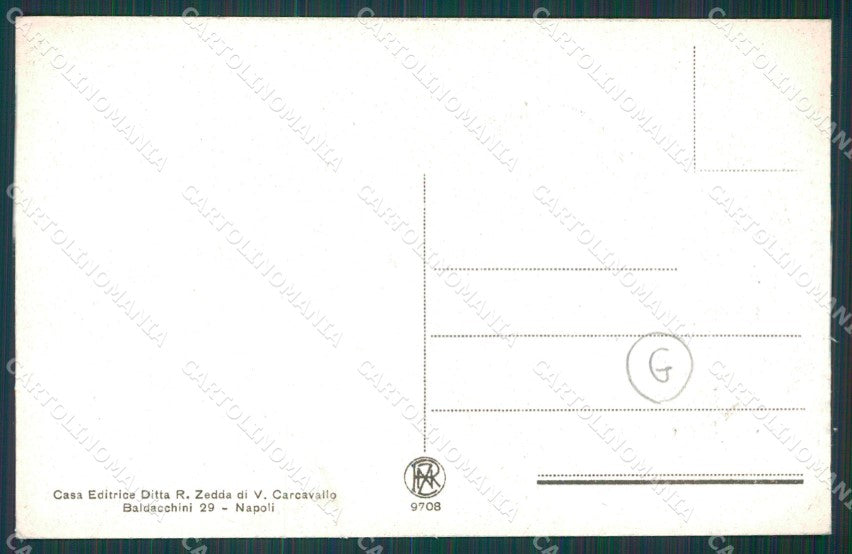 Napoli Bagnoli cartolina QZ3498 – retro