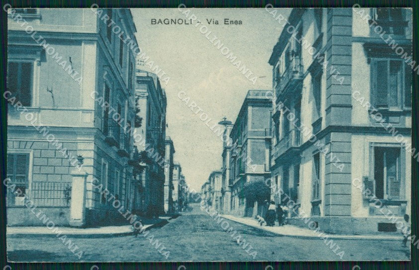 Napoli Bagnoli cartolina QZ3499 – fronte