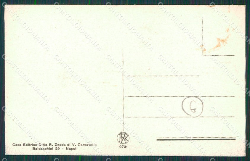 Napoli Bagnoli cartolina QZ3499 – retro
