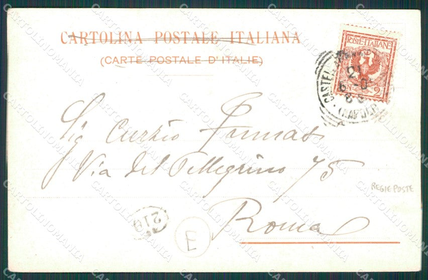 Napoli Castellammare di Stabia cartolina QZ3527 – retro