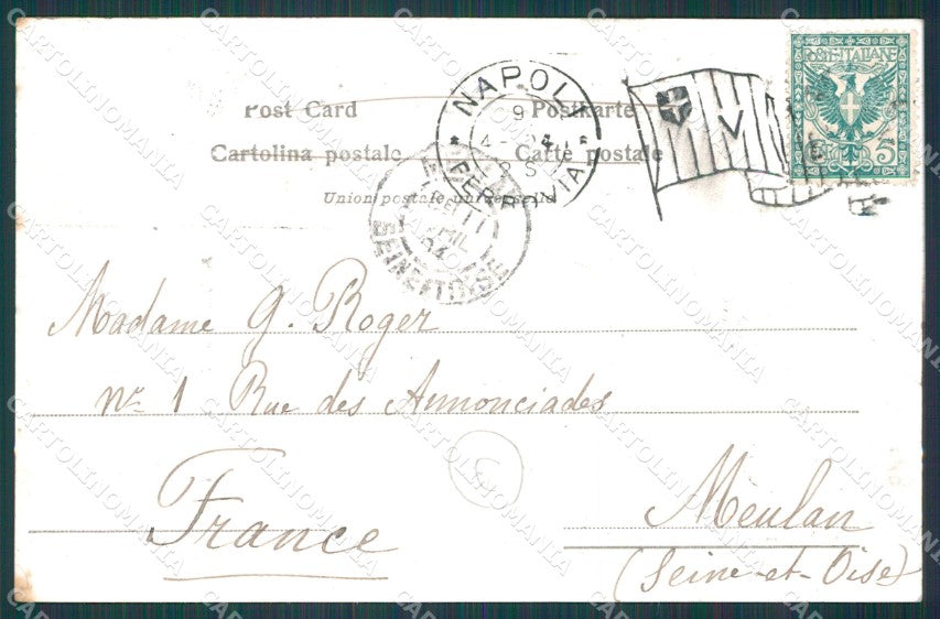 Napoli Isola Ischia Alterocca 3408 cartolina QZ3533 – retro