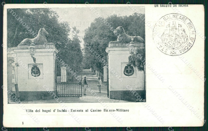 Napoli Isola Ischia cartolina QZ3535 – fronte