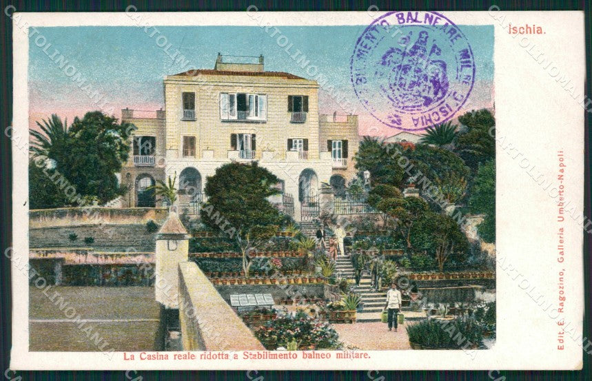 Napoli Isola Ischia cartolina QZ3537 – fronte