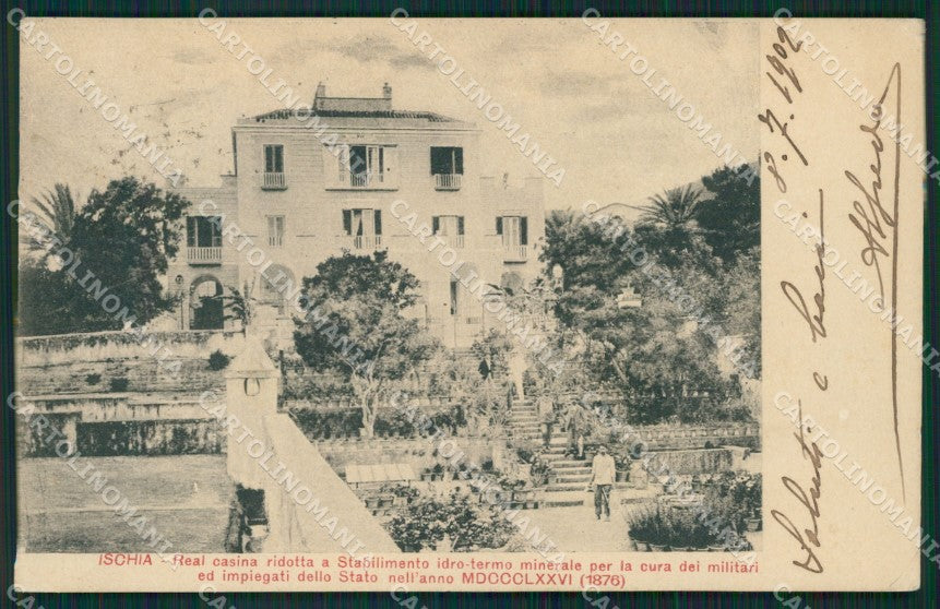 Napoli Isola Ischia cartolina QZ3538 – fronte