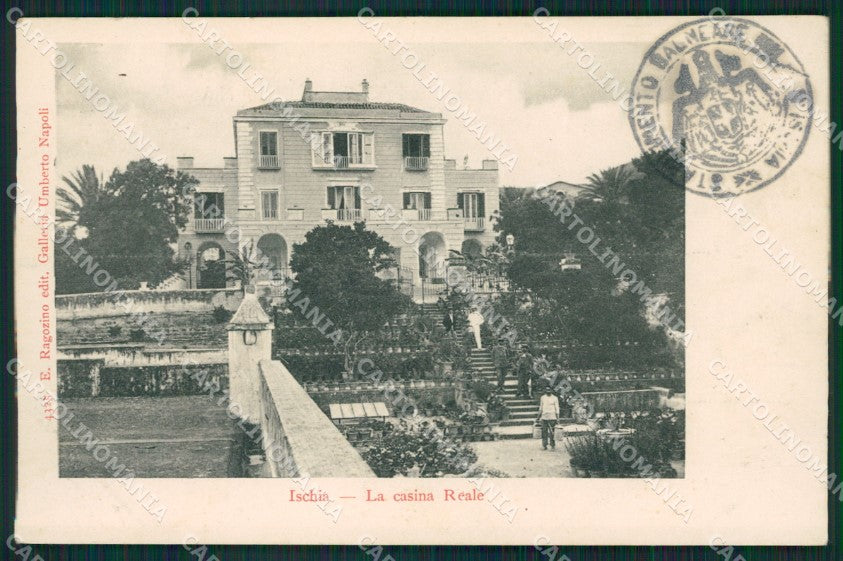 Napoli Isola Ischia cartolina QZ3539 – fronte