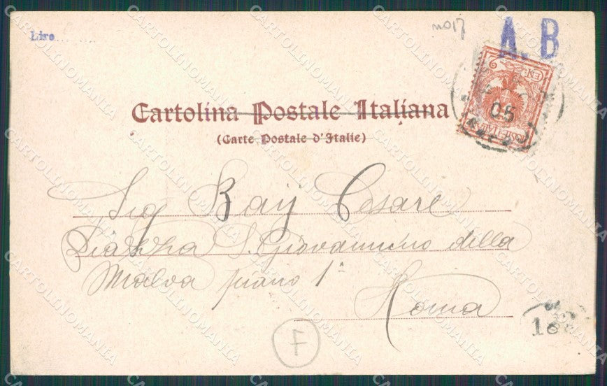 Napoli Isola Ischia cartolina QZ3540 – retro