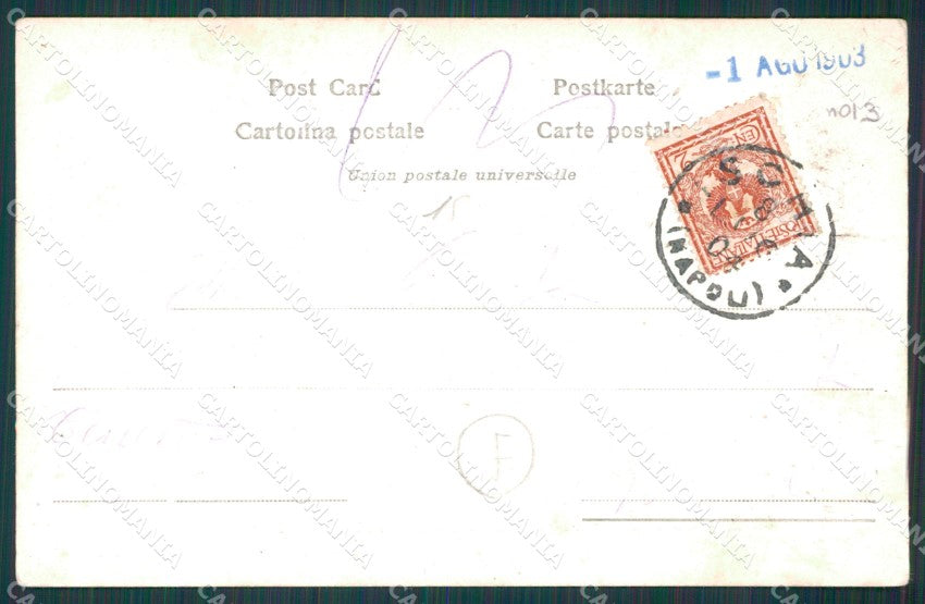 Napoli Isola Ischia Alterocca 3408 cartolina QZ3542 – retro