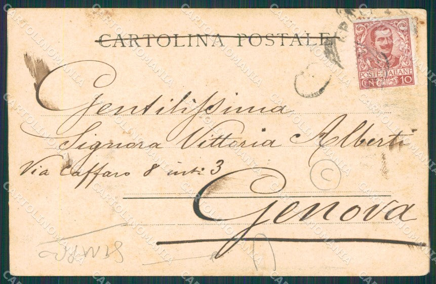 Napoli Portici STRAPPO cartolina QZ3552 – retro