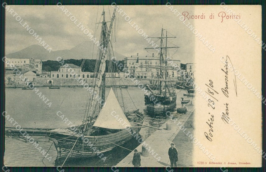 Napoli Portici cartolina QZ3558 – fronte