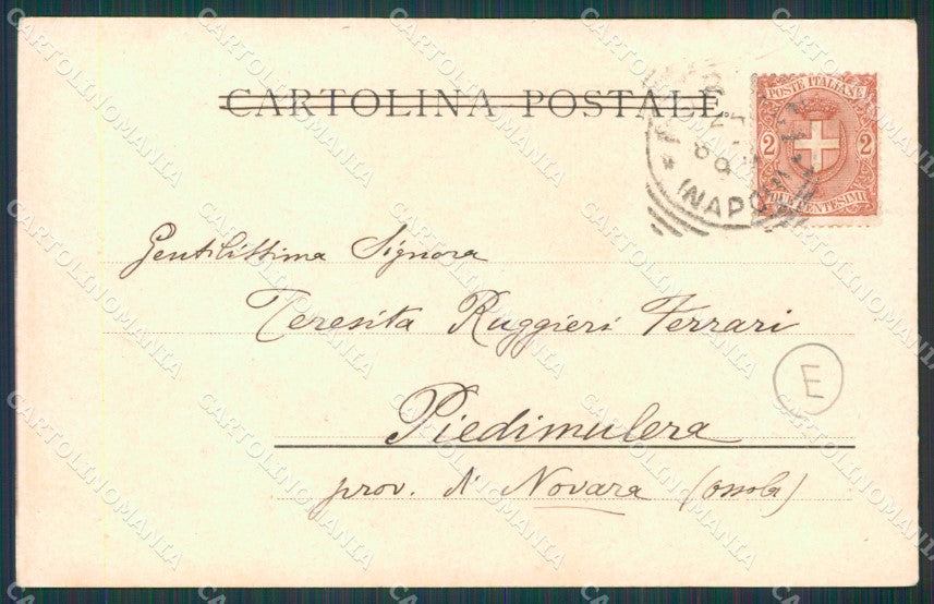 Napoli Portici cartolina QZ3558 – retro