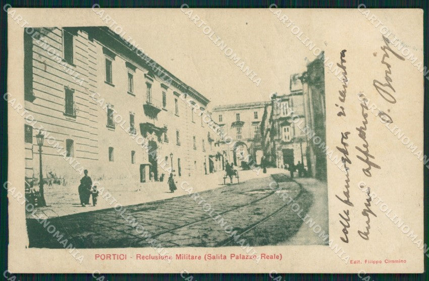 Napoli Portici SCOLLATA cartolina QZ3560 – fronte