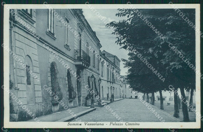 Napoli Somma Vesuviana cartolina QZ3580 – fronte