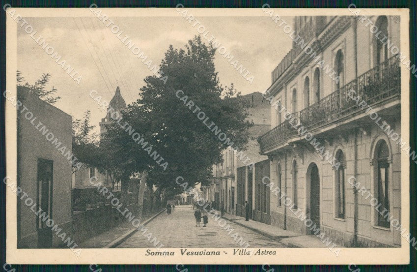 Napoli Somma Vesuviana cartolina QZ3582 – fronte