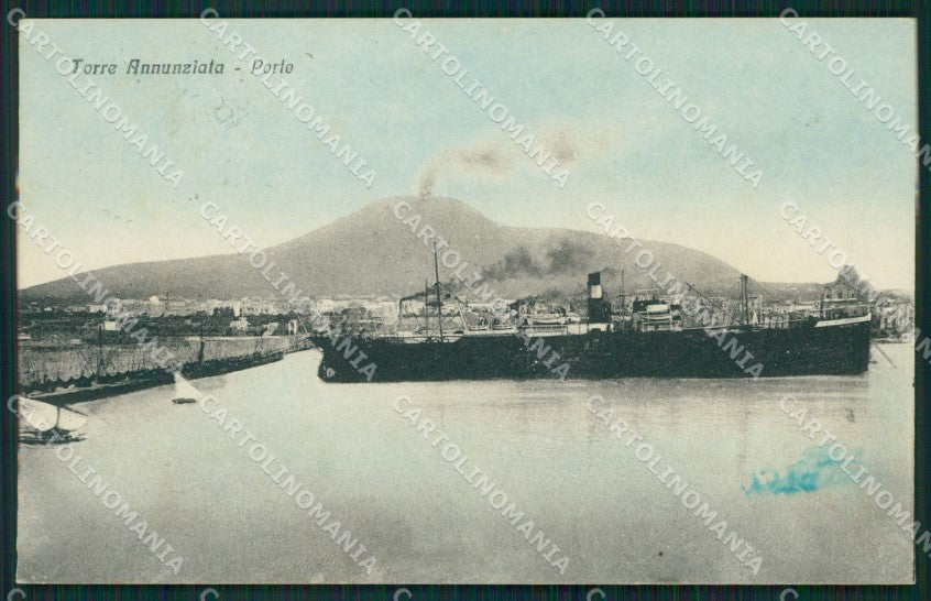 Napoli Torre Annunziata cartolina QZ3585 – fronte