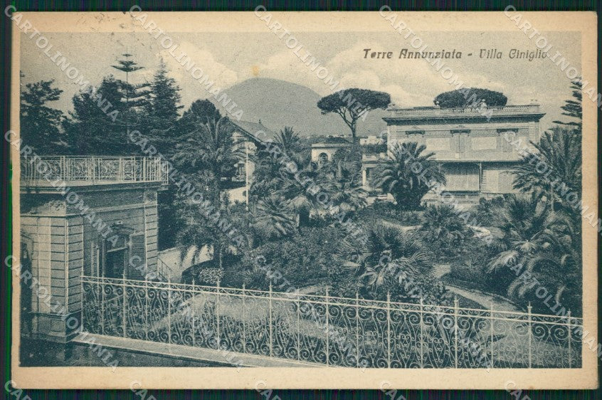 Napoli Torre Annunziata cartolina QZ3587 – fronte