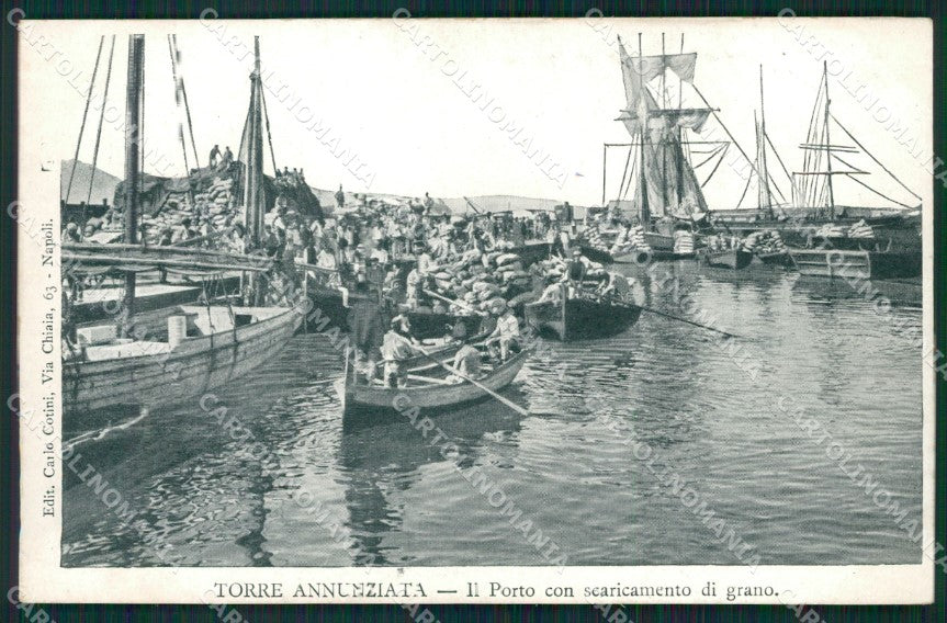 Napoli Torre Annunziata cartolina QZ3588 – fronte