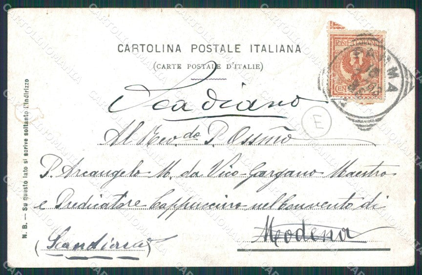 Napoli Torre Annunziata PIEGA cartolina QZ3592 – retro