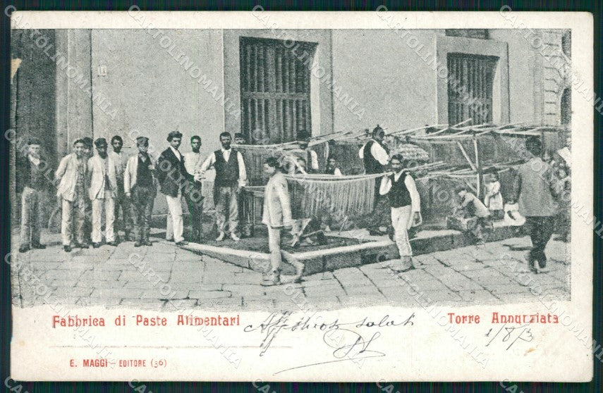 Napoli Torre Annunziata STRAPPINO cartolina QZ3595 – fronte