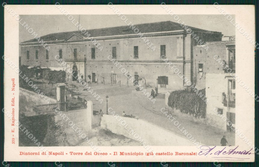 Napoli Torre del Greco cartolina QZ3597 – fronte