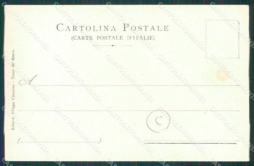 Napoli Torre del Greco cartolina QZ3598 – retro