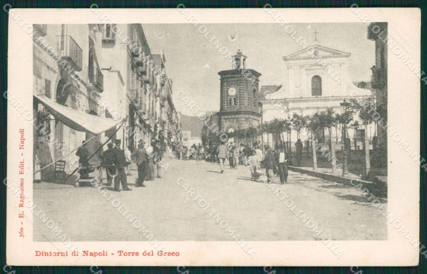 Napoli Torre del Greco cartolina QZ3601 – fronte