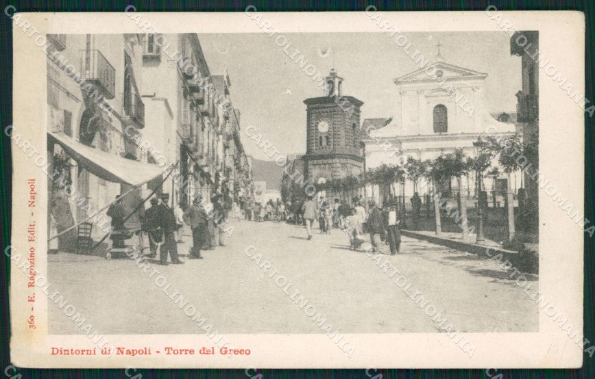 Napoli Torre del Greco cartolina QZ3603 – fronte