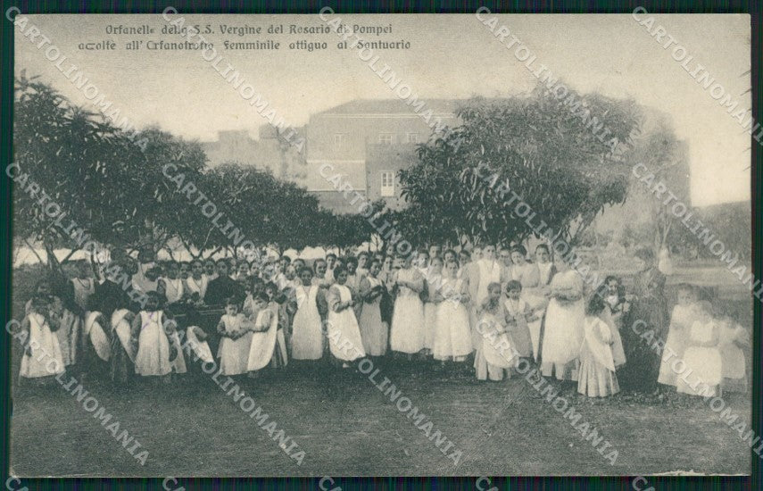 Napoli Pompei cartolina QZ3607 – fronte