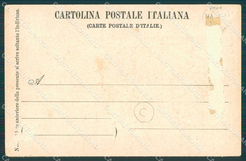Napoli Sant'Antimo Costumi cartolina QZ3611 – retro