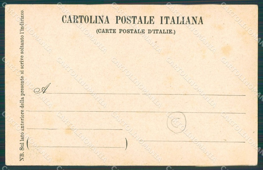 Napoli Sant'Antimo Costumi cartolina QZ3614 – retro