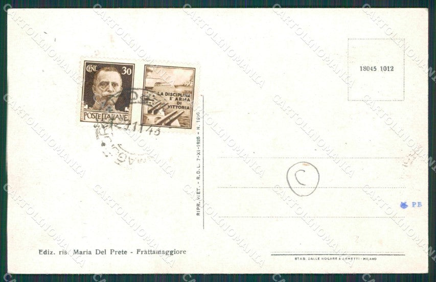 Napoli Frattamaggiore cartolina QZ3615 – retro