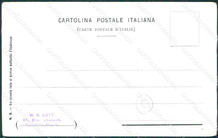 Napoli Bacoli cartolina QZ3617 – retro
