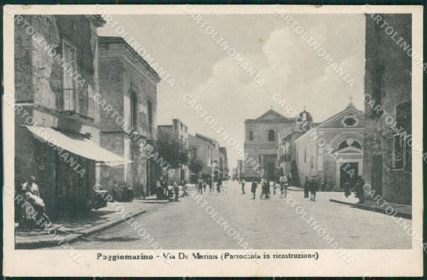 Napoli Poggiomarino cartolina QZ3644 – fronte