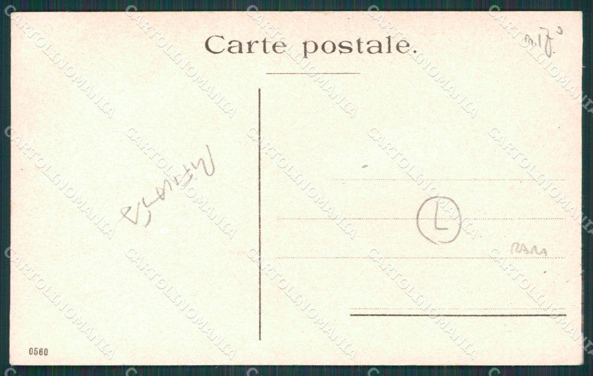 Napoli Militari RIFILATA cartolina QZ3654 – retro