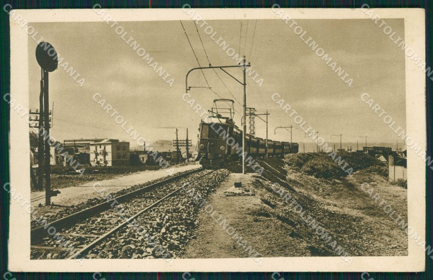 Napoli San Giovanni a Teduccio Treno cartolina QZ3659 – fronte