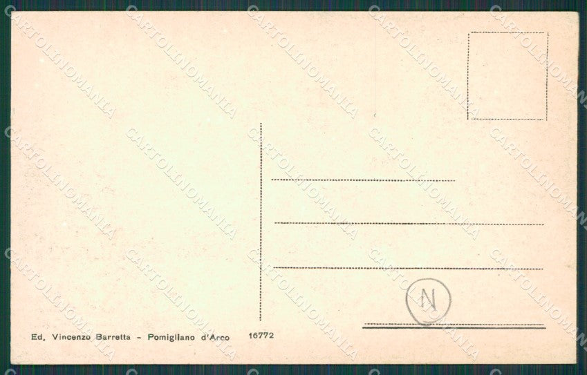 Napoli Pomigliano d'Arco cartolina QZ3660 – retro
