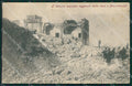 Napoli Vulcano Vesuvio Eruzione Boscotrecase PIEGA cartolina QZ3670 – fronte