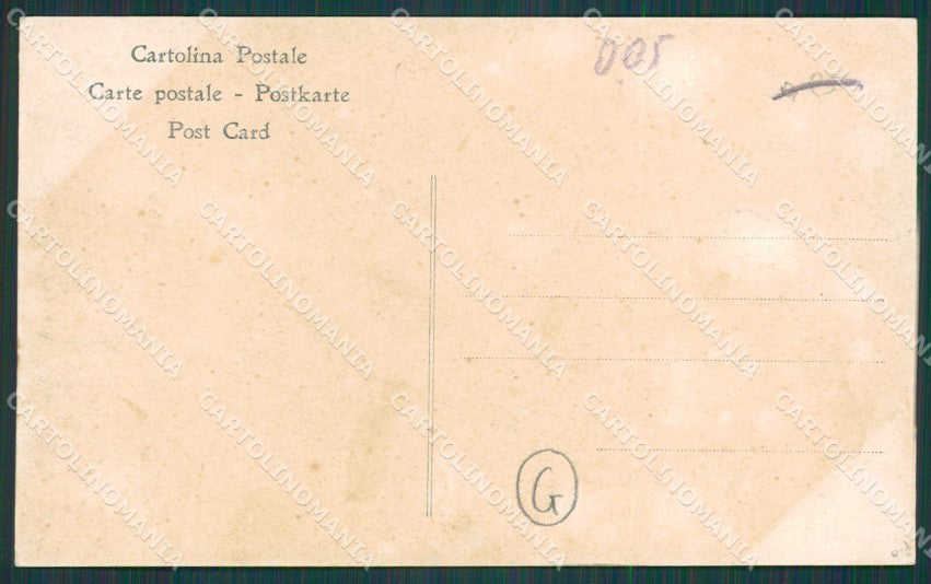 Napoli Vulcano Vesuvio Eruzione Alterocca 394 Foto cartolina QZ3717 – retro