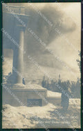 Napoli Vulcano Vesuvio Eruzione Alterocca 893 Foto cartolina QZ3718 – fronte