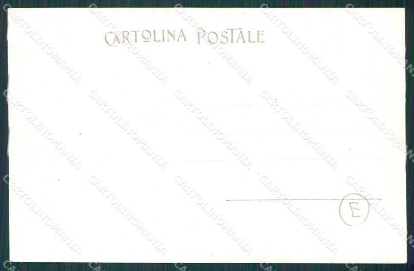 Napoli Vulcano Vesuvio Eruzione Sant'Anna cartolina QZ3724 – retro