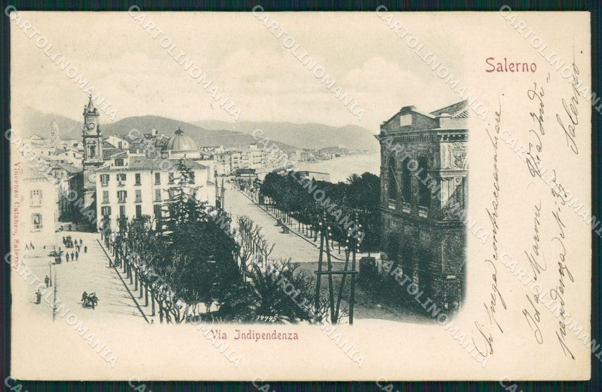 Salerno città FORO cartolina QZ3741 – fronte
